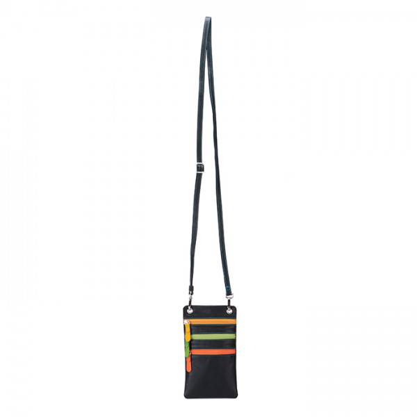 Mywalit Organiser con tripla zip da collo Black Pace Hotsell