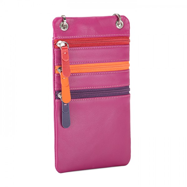 Mywalit Organiser con tripla zip da collo Sangria Multi Vendita Calda