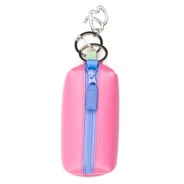 Mywalit Portamonete/Portachiavi Elefante con zip Viola Moda