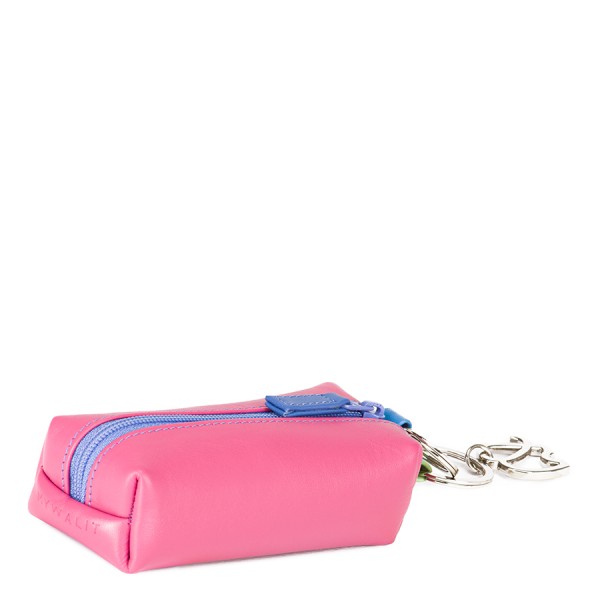 Mywalit Portamonete/Portachiavi Elefante con zip Viola Moda