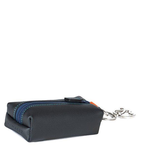 Mywalit Portamonete/Portachiavi Elefante con zip Black Pace Italy