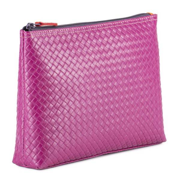 Mywalit Make-Up Case Grande Linea Embossed Nappa Sangria Multi Presa