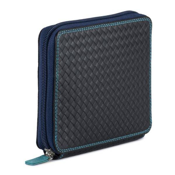 Mywalit Custodia Media Linea Embossed Nappa Black Pace Vendita Economica
