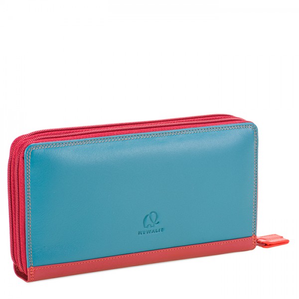Mywalit Portafoglio con doppia zip grande Vesuvio In Saldo