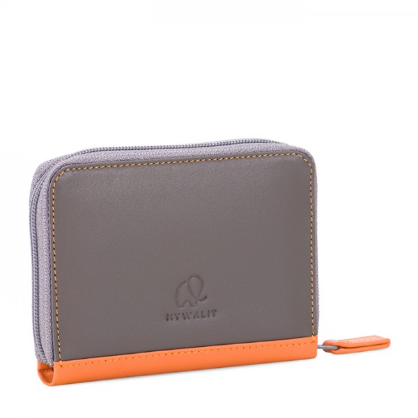 Mywalit Porta carte di credito con zip Fumo Nuovo