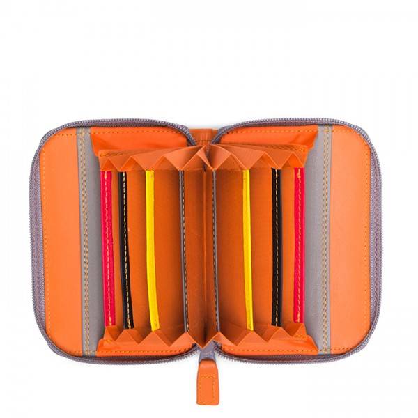 Mywalit Porta carte di credito con zip Fumo Nuovo