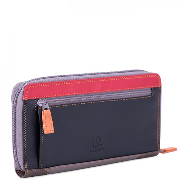 Mywalit Portafoglio con zip grande Fumo Consegna Veloce
