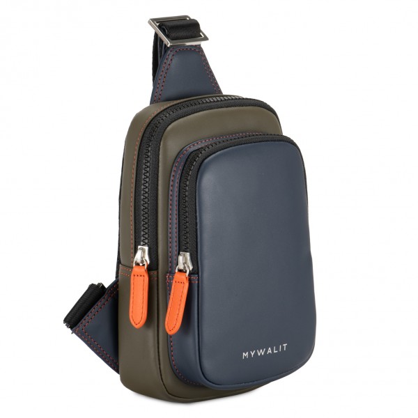 Mywalit Borsa Monospalla Firenze Olive-Marine Presa