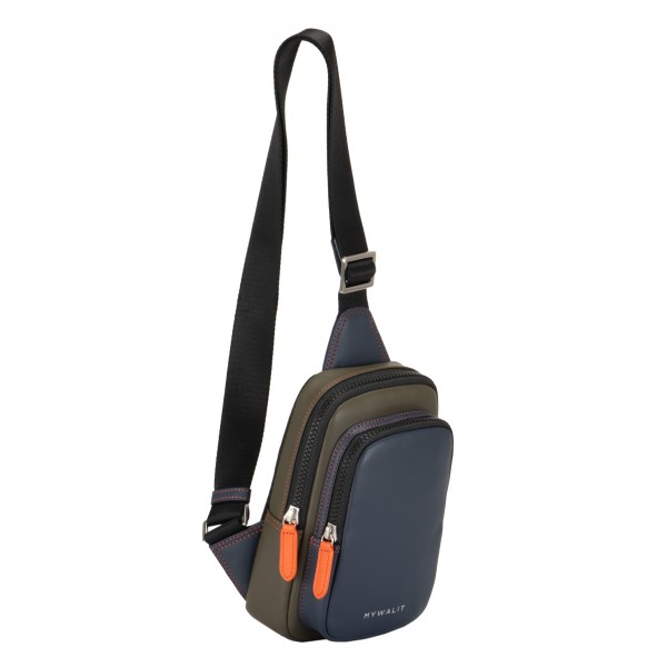 Mywalit Borsa Monospalla Firenze Olive-Marine Presa