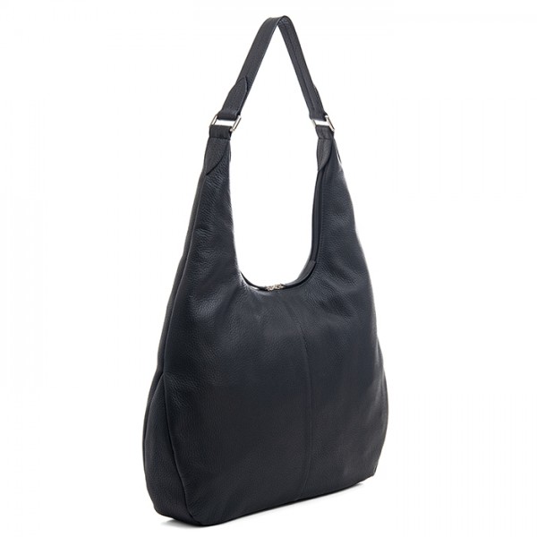 Mywalit Borsa a spalla Bergamo grande Nero Nuova