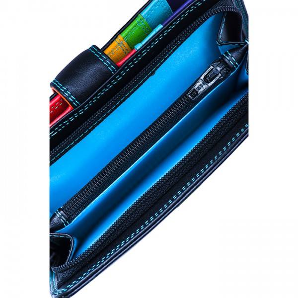 Mywalit Portafoglio con bottone a pressione grande Black Pace Vendita