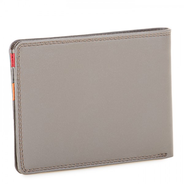 Mywalit Portafoglio jeans da uomo con tecnologia RFID Nappa Fumo Saldi Di Fabbrica