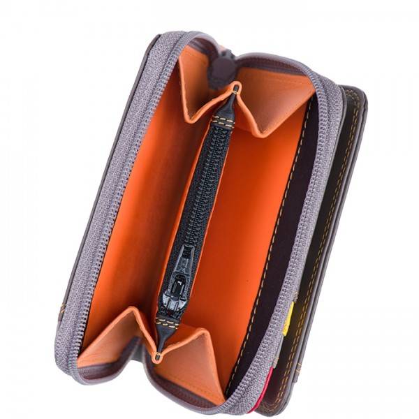 Mywalit Portafoglio con zip piccolo Fumo Negozio