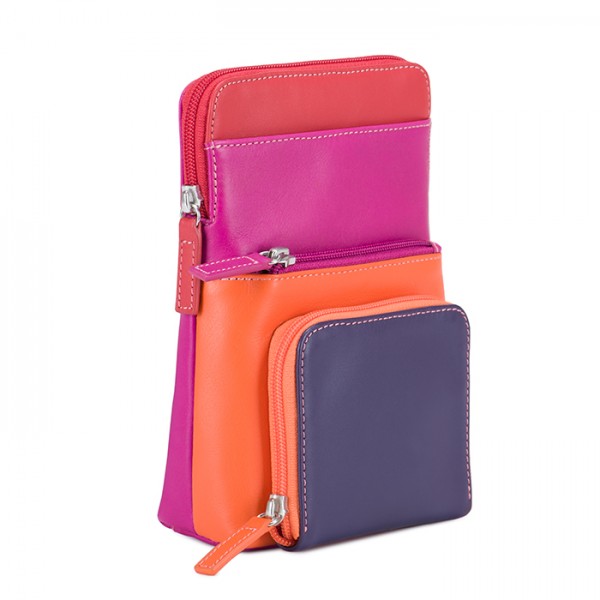 Mywalit Organiser con tripla zip Sangria Multi Presa