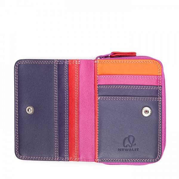 Mywalit Portafoglio con zip piccolo Sangria Multi Prezzo di fabbrica