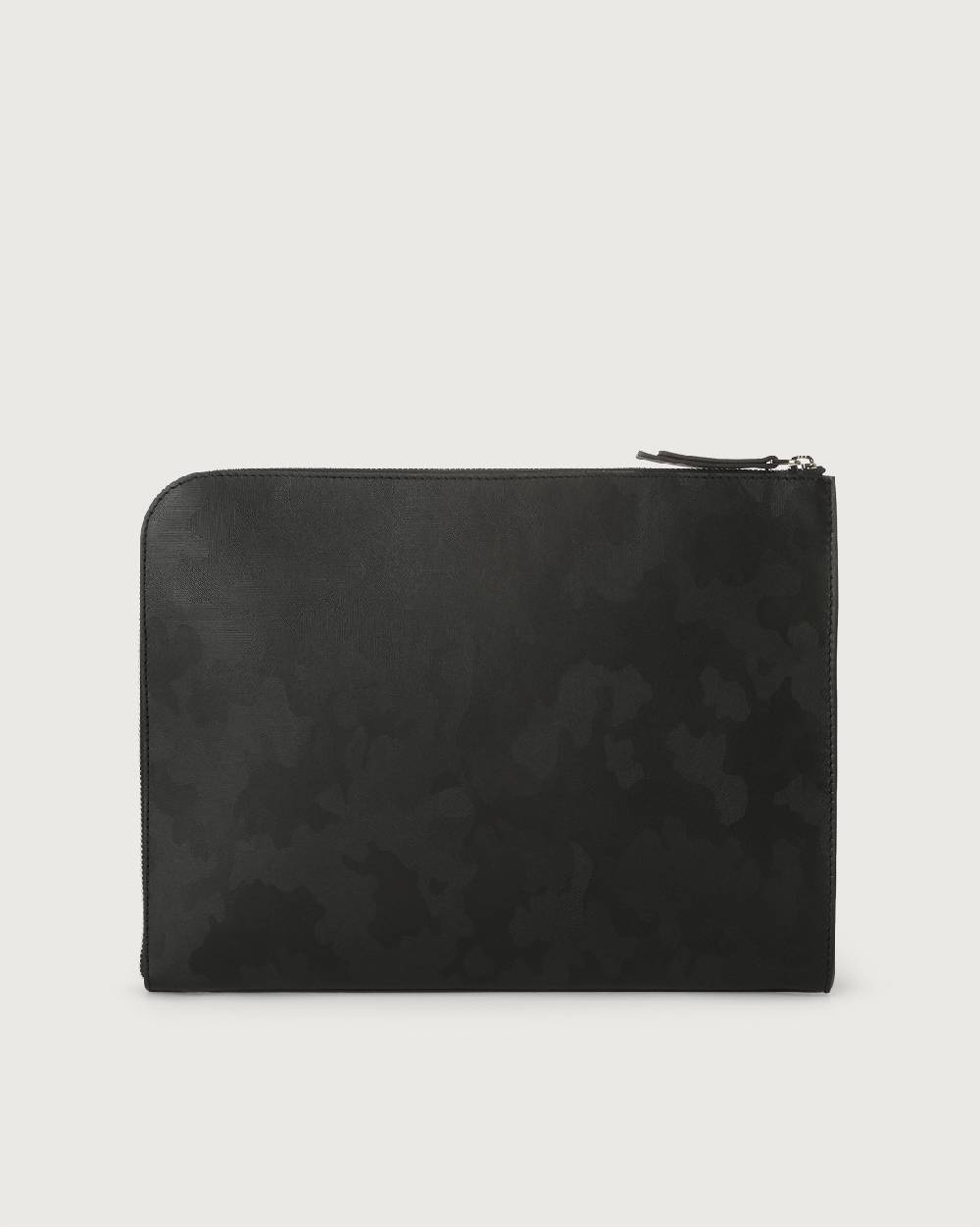 Orciani Pochette slim Skyline in pelle Nuova