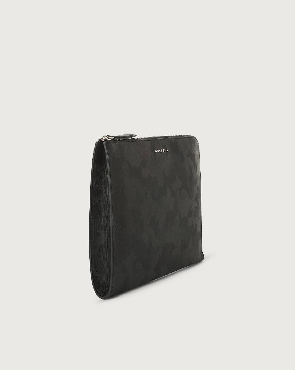 Orciani Pochette slim Skyline in pelle Nuova