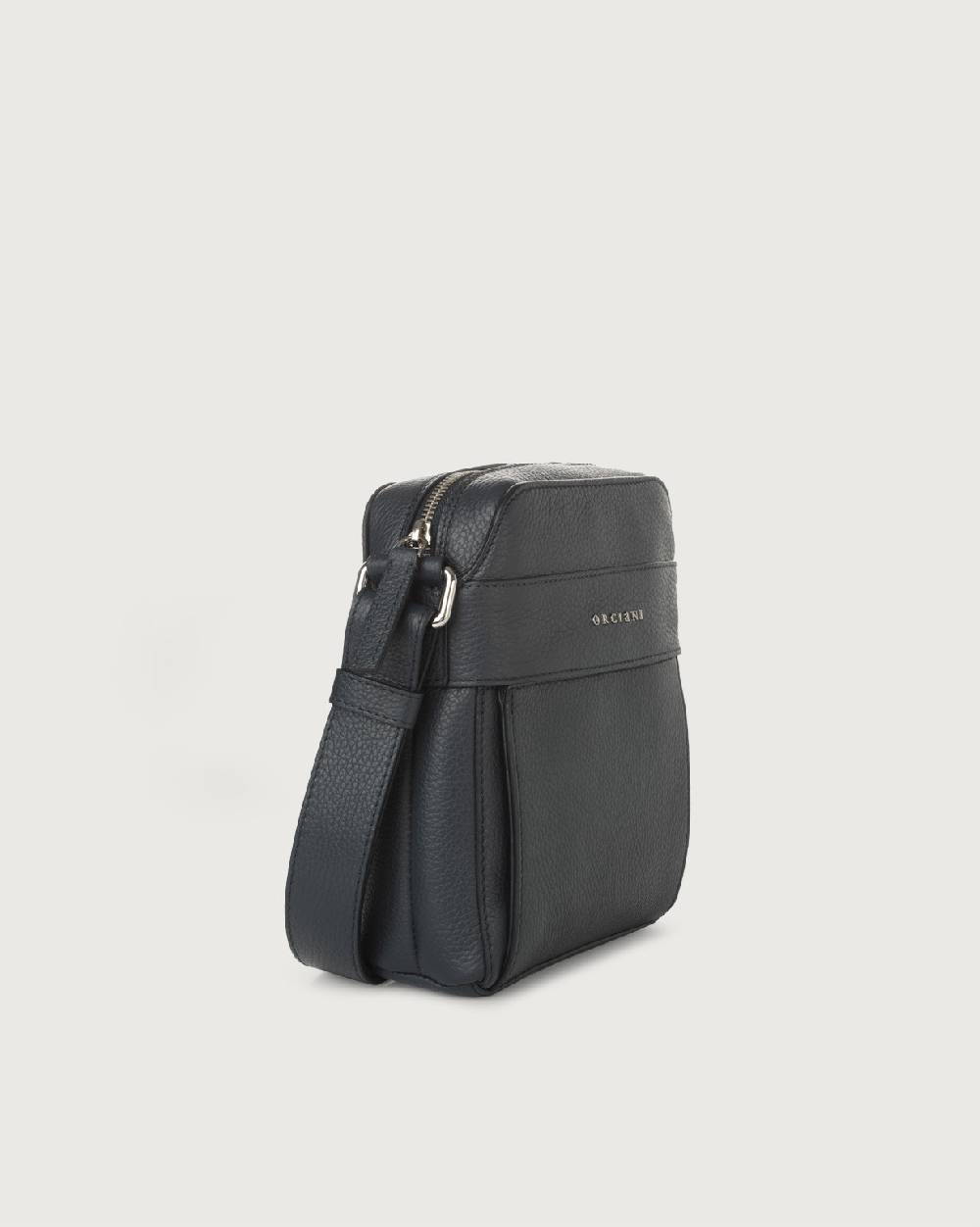 Orciani Borsa messenger piccola Micron in pelle Italy