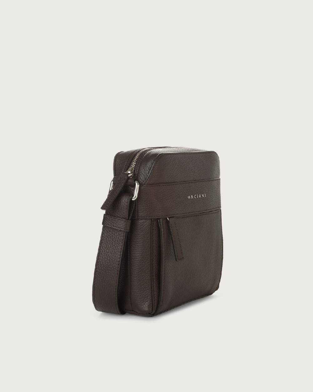 Orciani Borsa messenger piccola Micron in pelle 2025