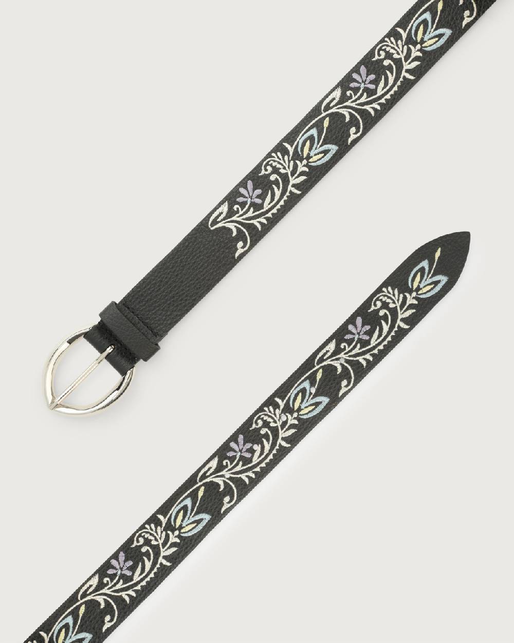 Orciani Cintura Sense Tulip in pelle Vendita Calda