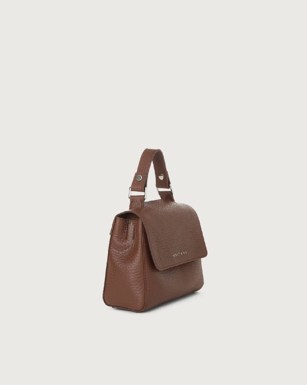 Orciani Borsa Sveva Soft Mini a mano in pelle con tracolla In Saldo