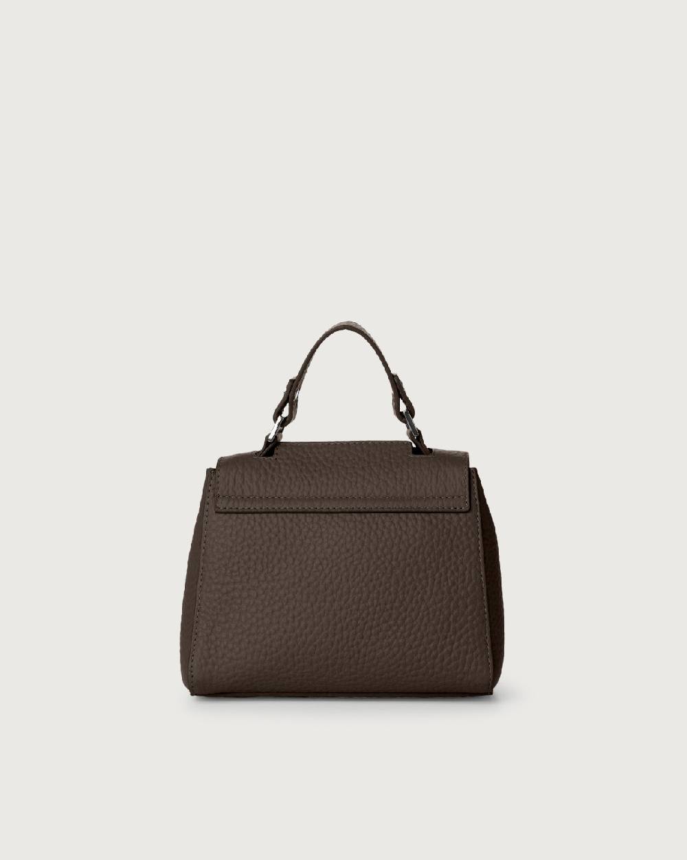 Orciani Borsa Sveva Soft Mini a mano in pelle con tracolla Moda