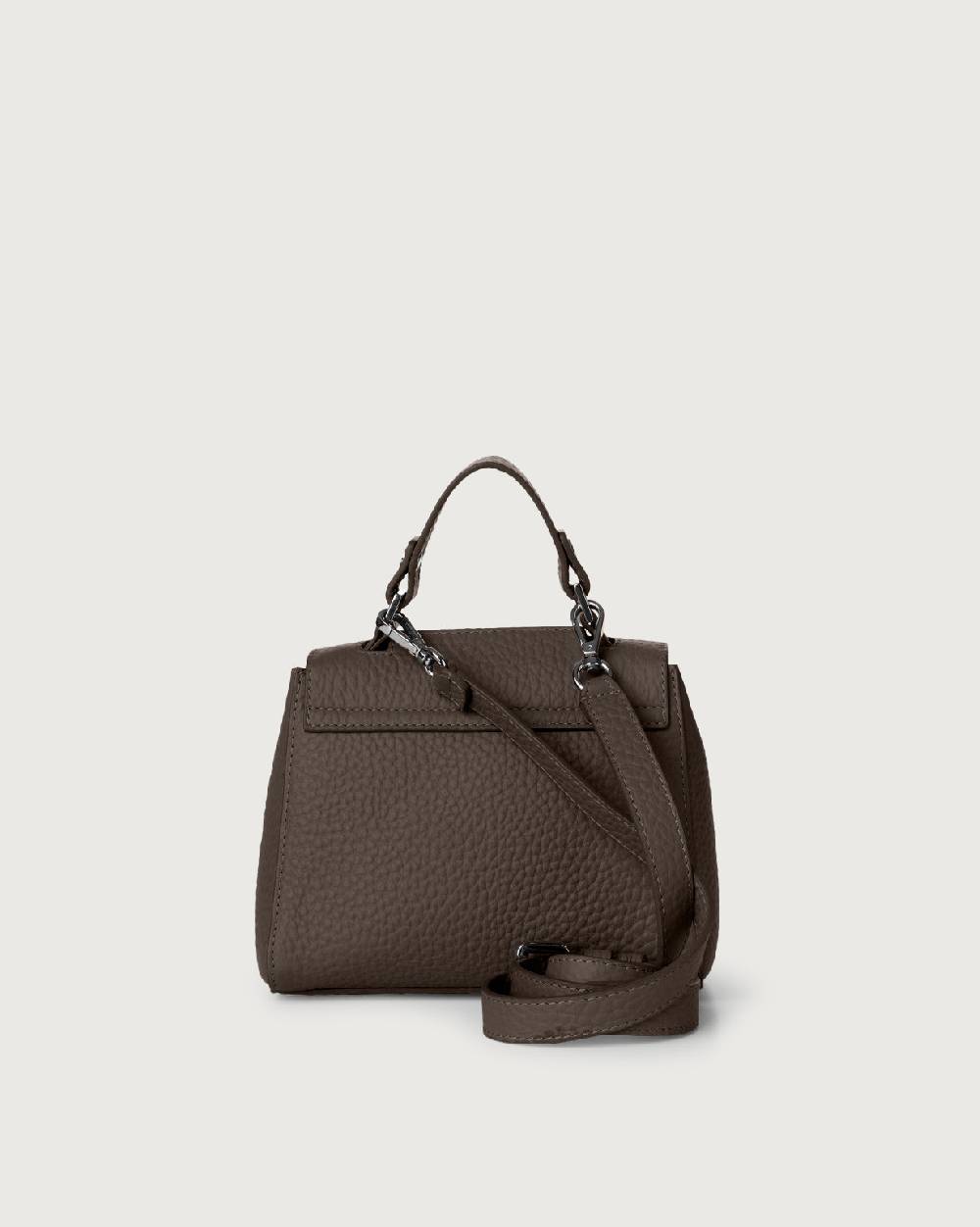 Orciani Borsa Sveva Soft Mini a mano in pelle con tracolla Moda