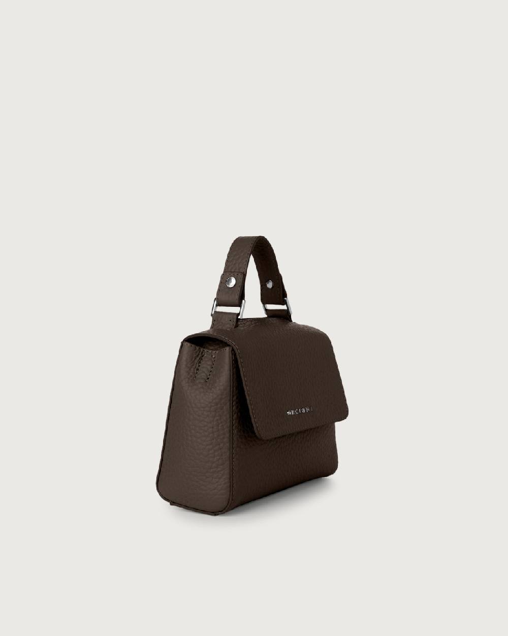 Orciani Borsa Sveva Soft Mini a mano in pelle con tracolla Moda
