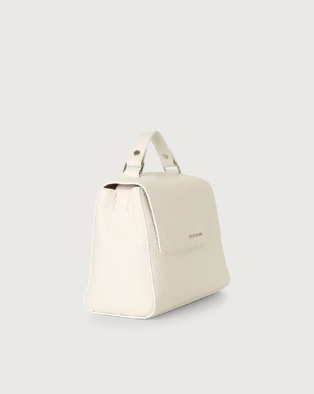 Orciani Borsa Sveva Soft Piccola a mano in pelle con tracolla Italy