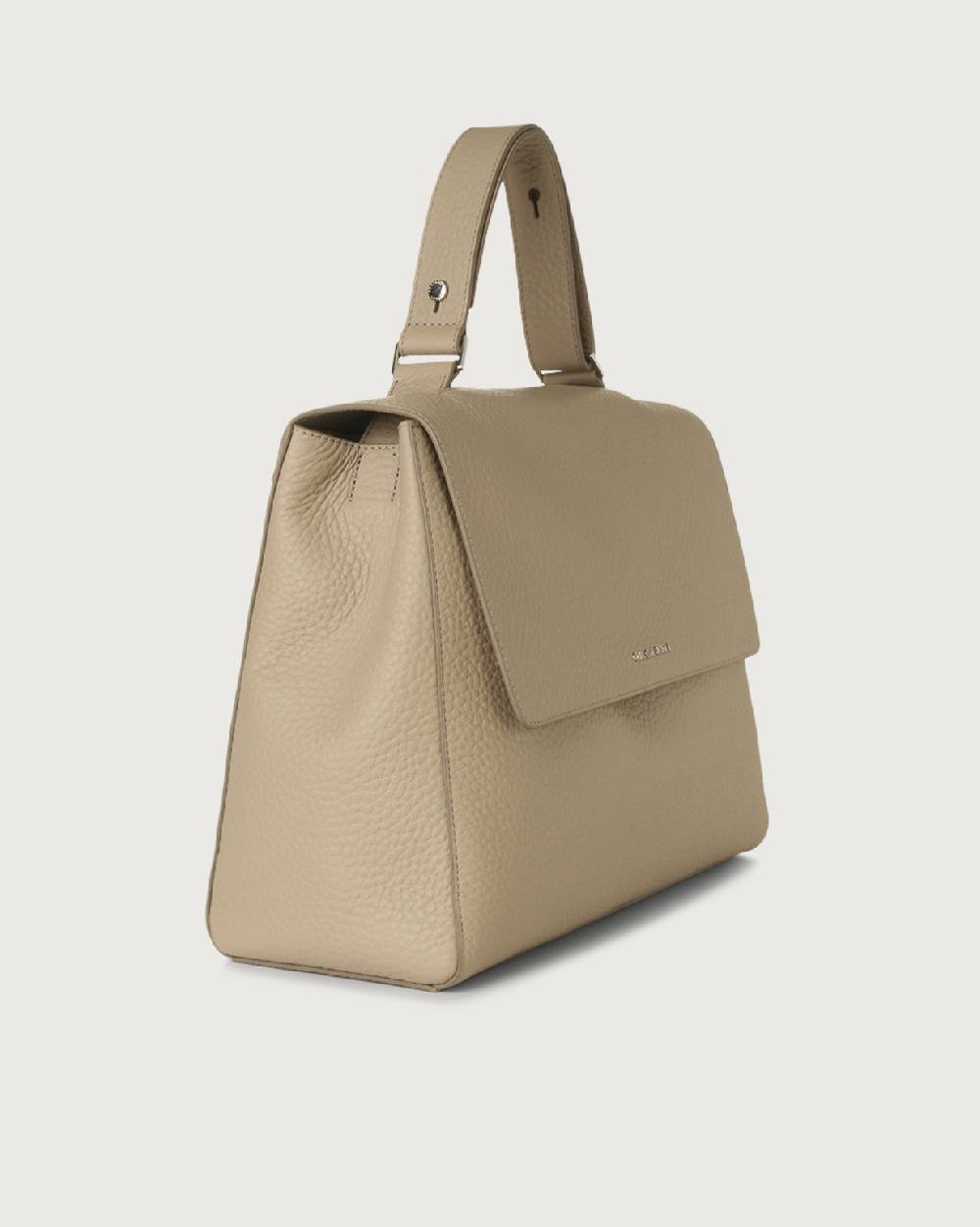 Orciani Borsa a spalla grande Sveva Soft in pelle con tracolla 2025