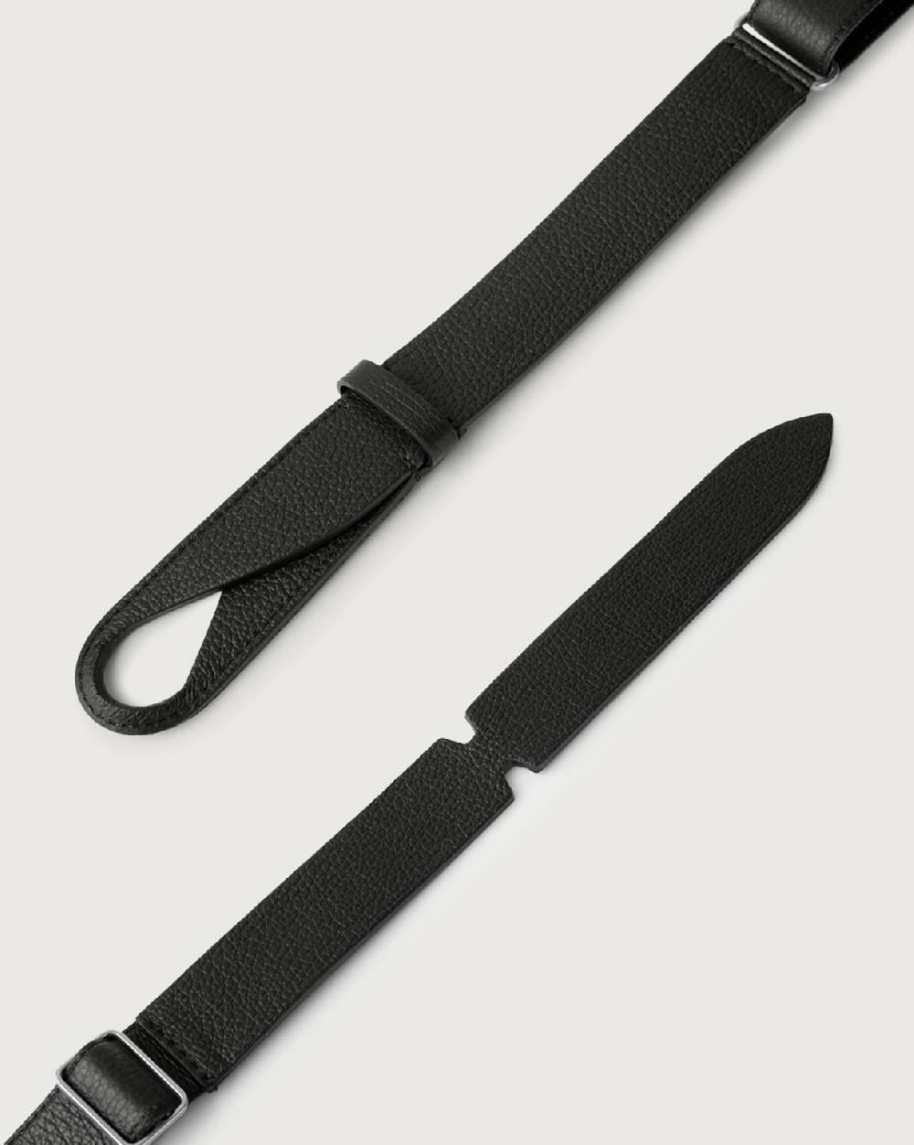 Orciani Cintura Nobuckle Micron in pelle Qualità