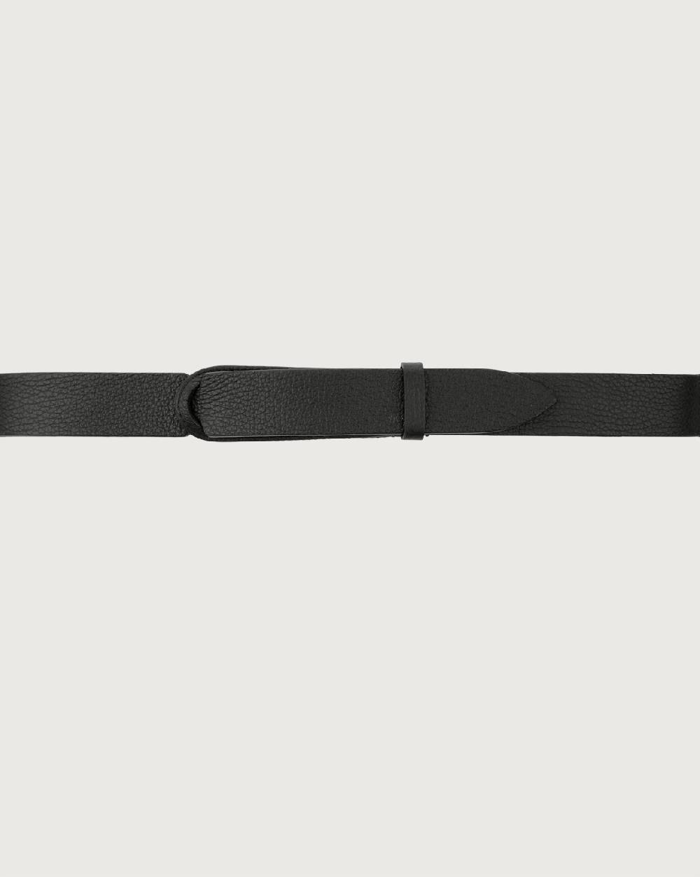 Orciani Cintura Nobuckle Micron in pelle Qualità