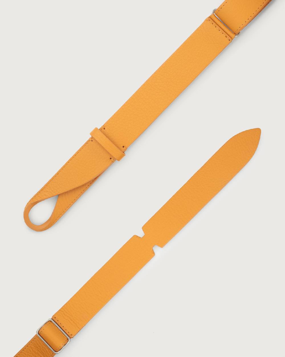 Orciani Cintura Nobuckle Micron in pelle Soddisfazione Garantita
