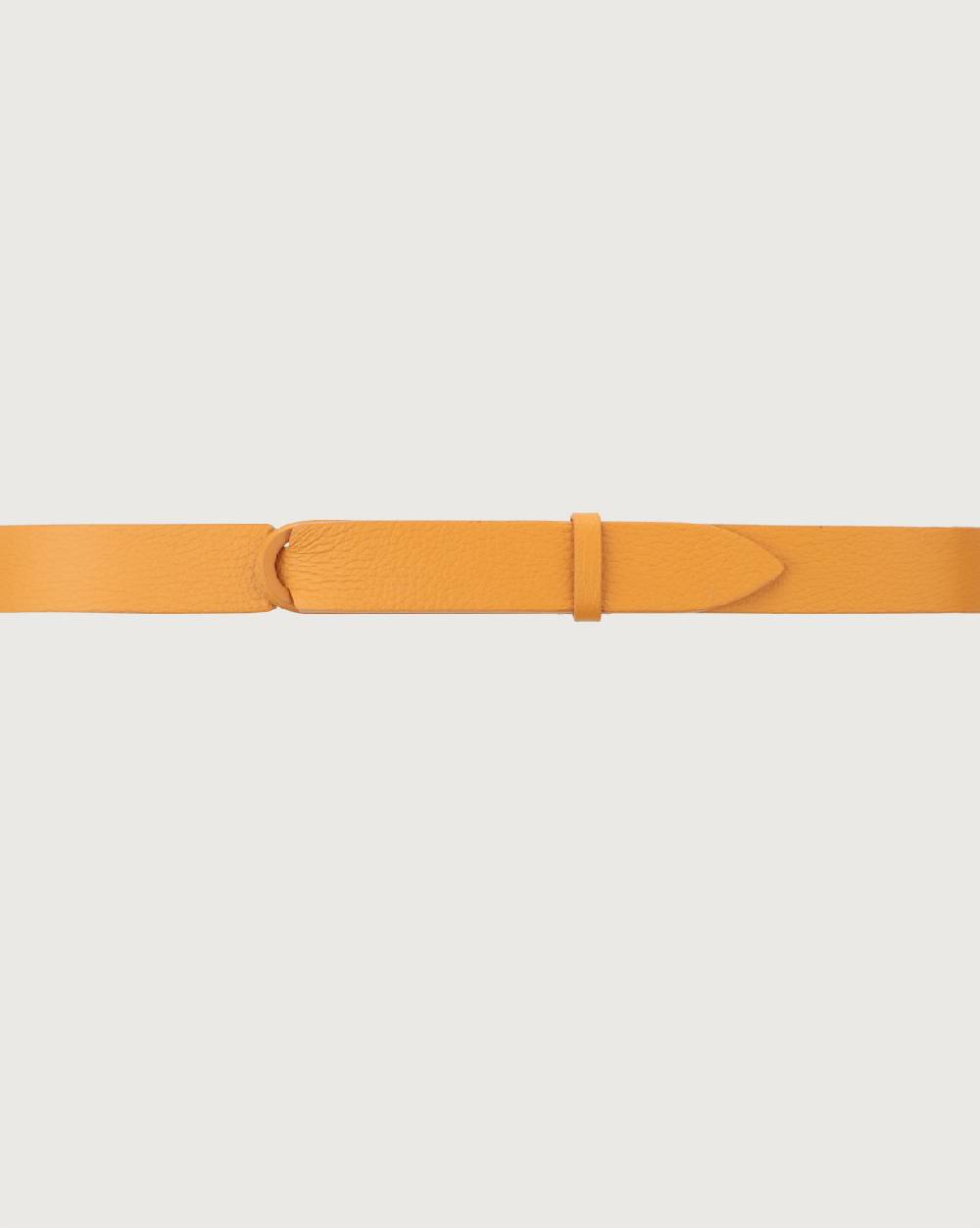 Orciani Cintura Nobuckle Micron in pelle Soddisfazione Garantita
