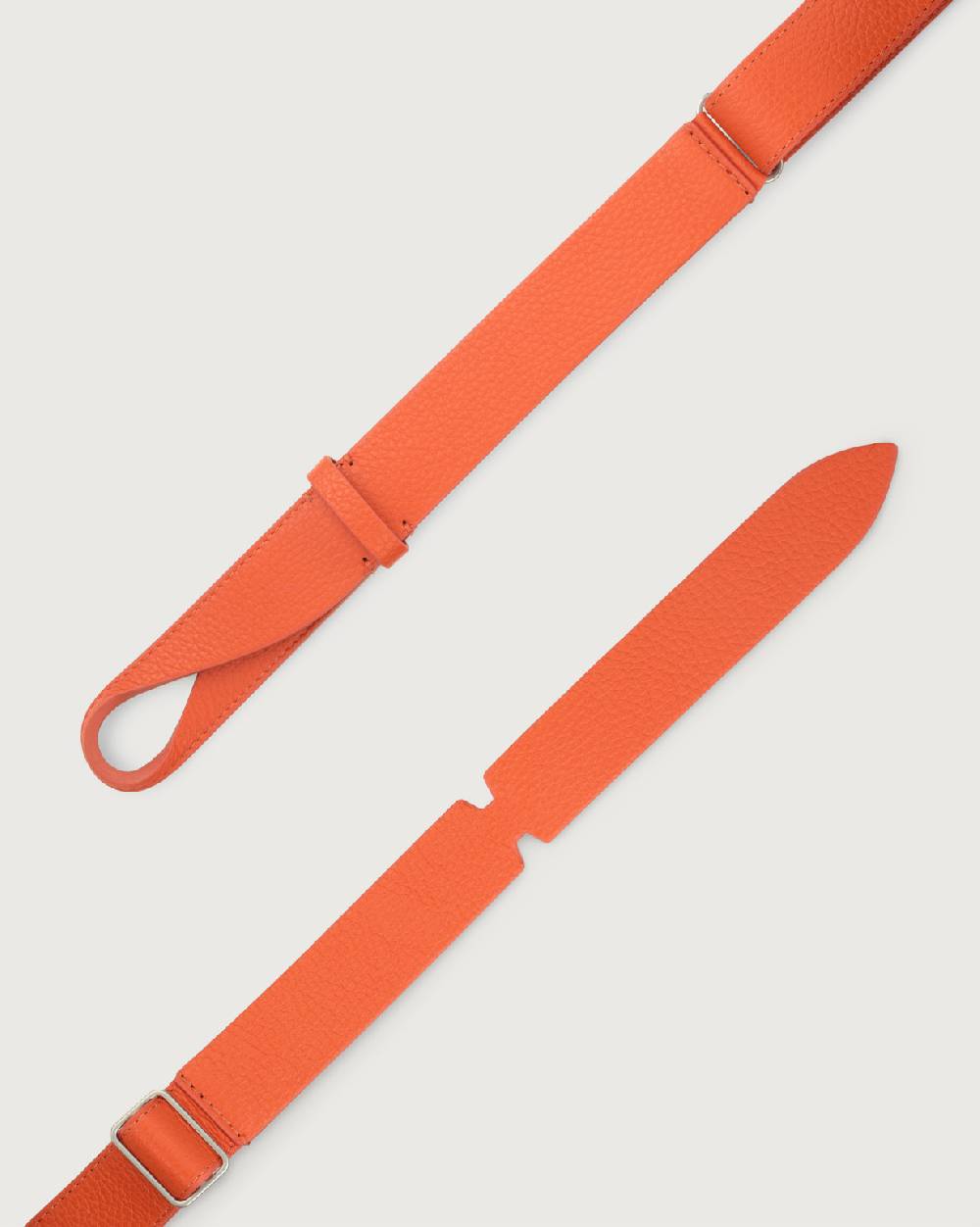 Orciani Cintura Nobuckle Micron in pelle Qualità Garantita