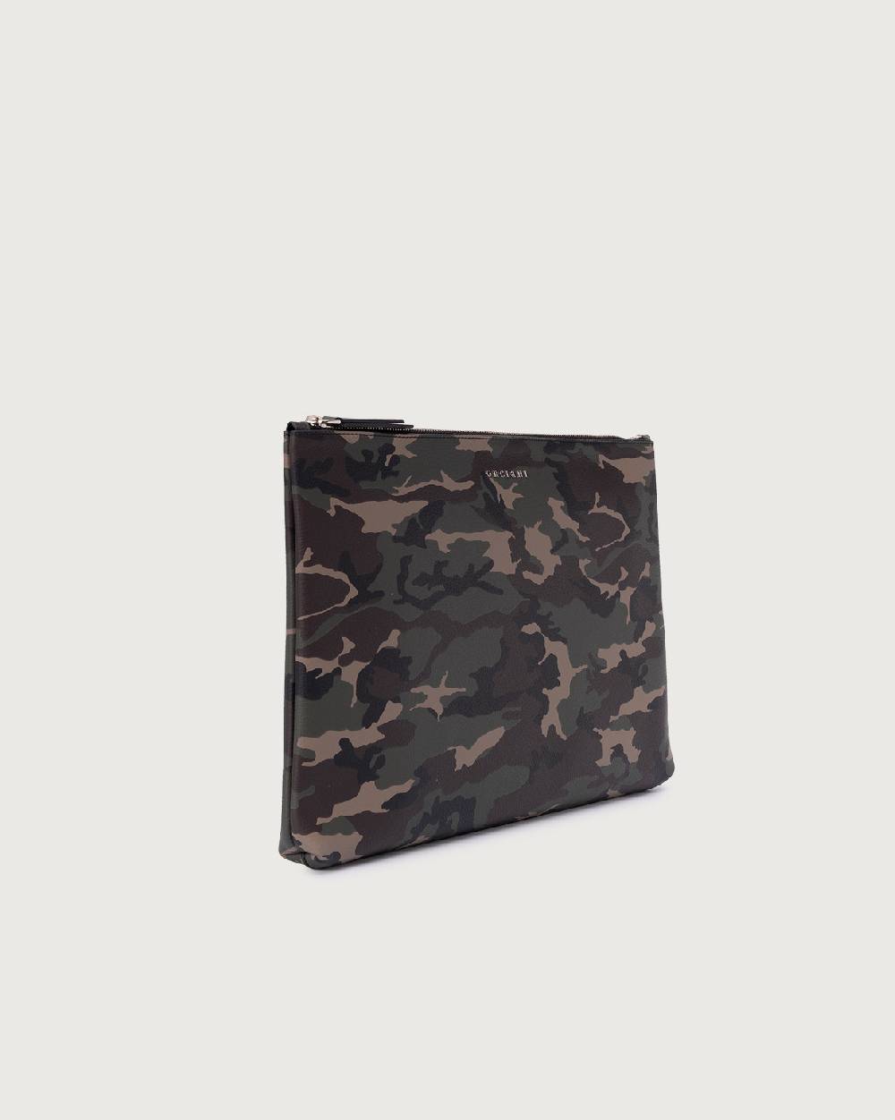 Orciani Portadocumenti Camouflage in pelle Shopping Online