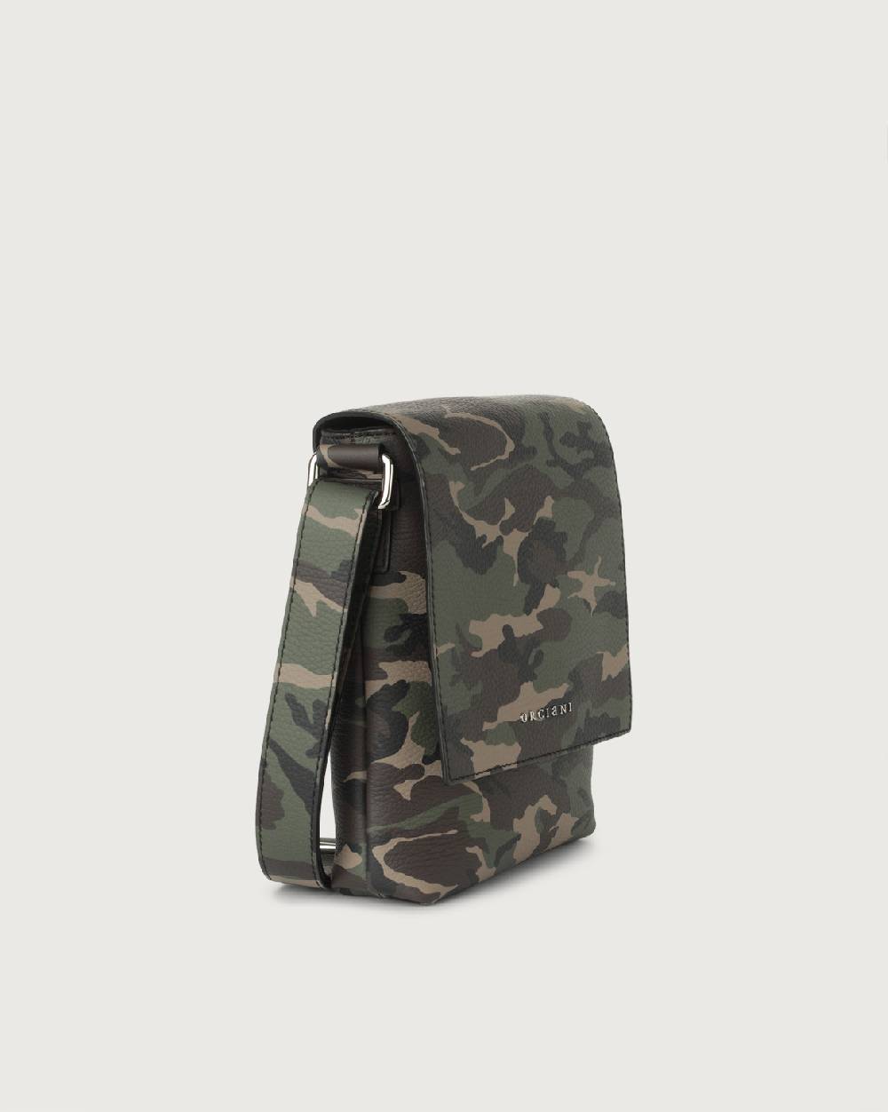 Orciani Borsa messenger piccola Camouflage in pelle Affare Del Giorno