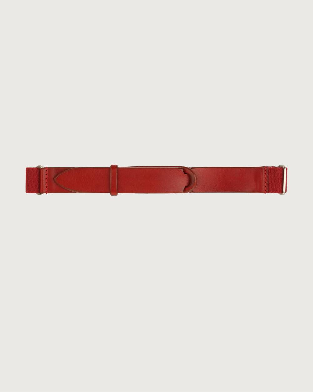 Orciani Cintura Nobuckle Kids Bull in cuoio e tessuto Economico