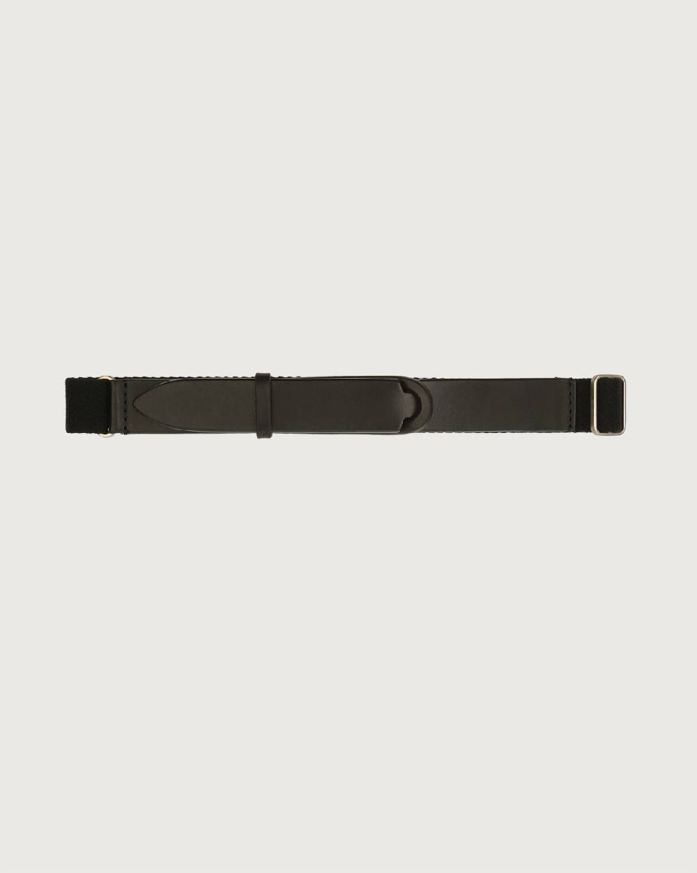 Orciani Cintura Nobuckle Kids Bull in cuoio e tessuto Online