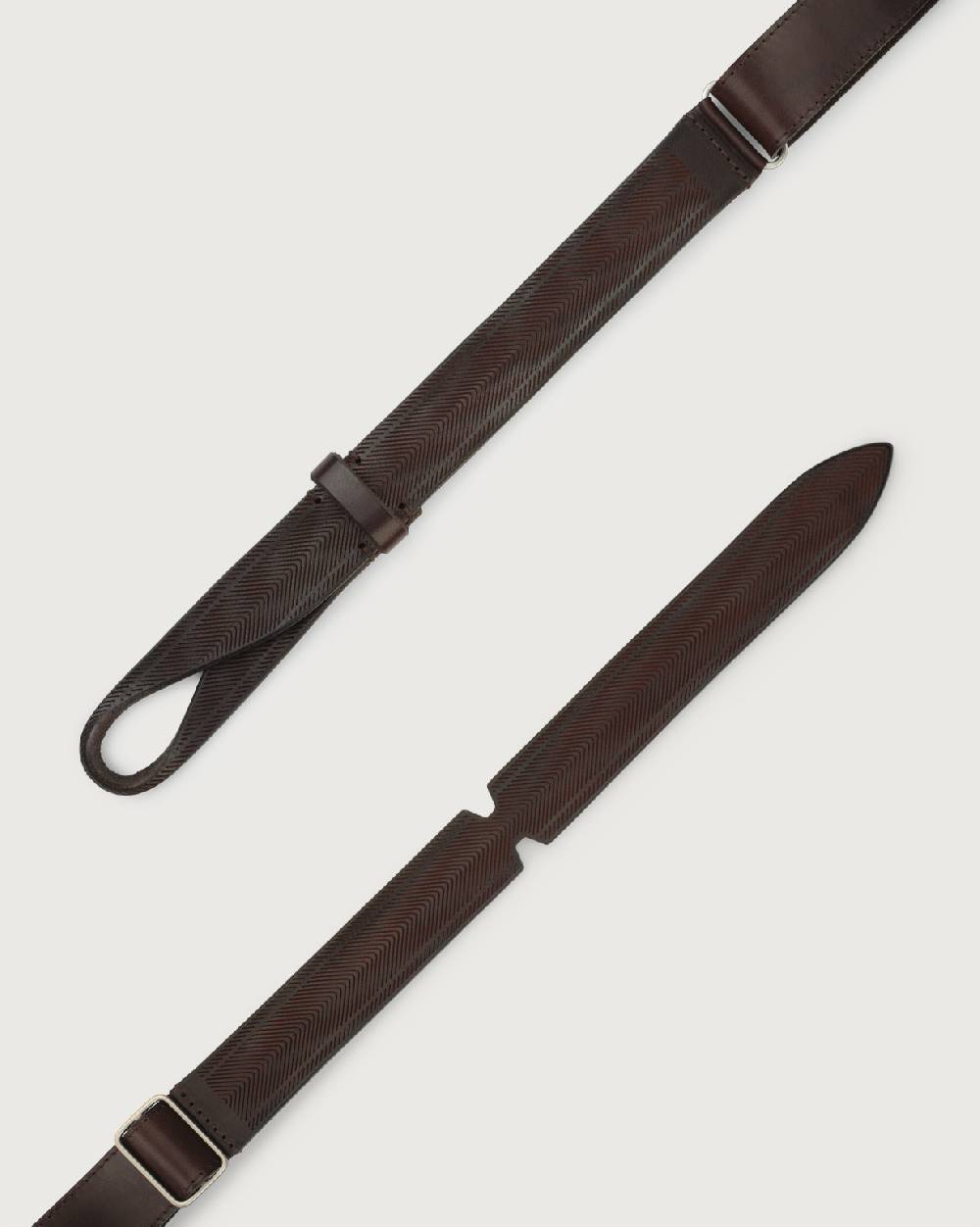 Orciani Cintura Nobuckle Bull Soft in suede Offerte
