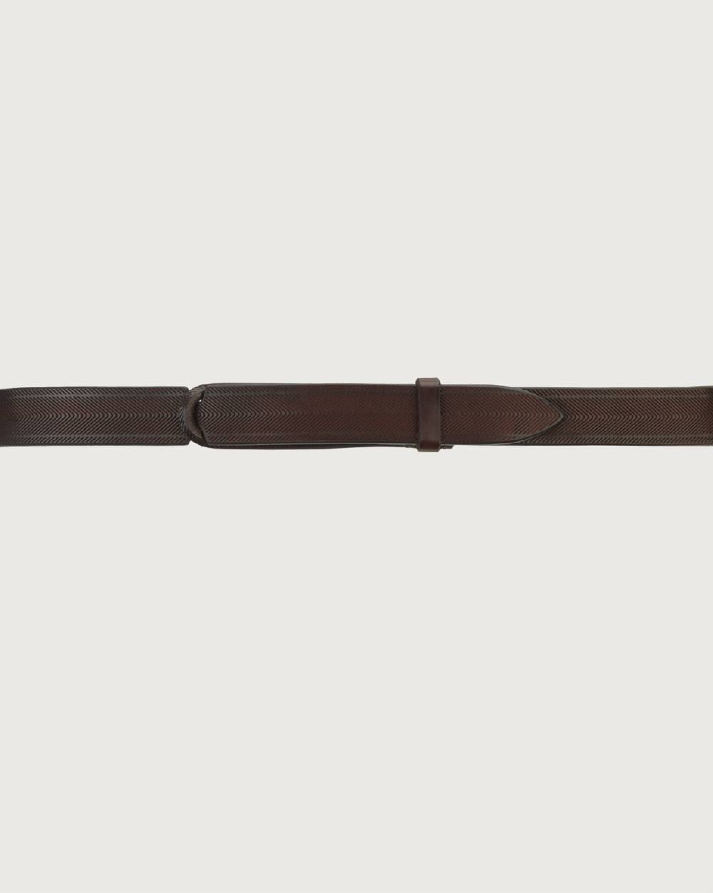 Orciani Cintura Nobuckle Bull Soft in suede Offerte