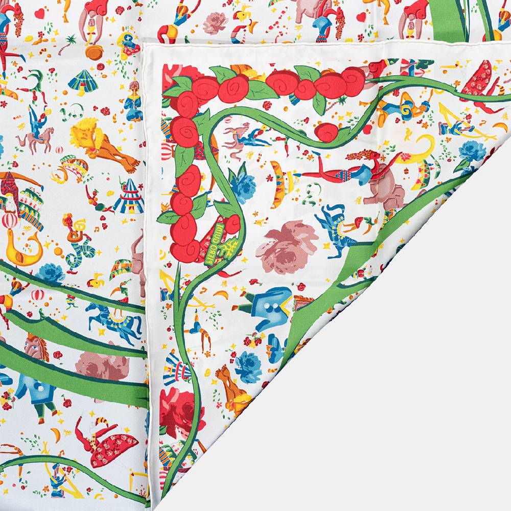 Piero Guidi PIERO GUIDI SILK SCARF "Flower"/ FOULARD IN SETA "Flower" Prezzo Ridotto