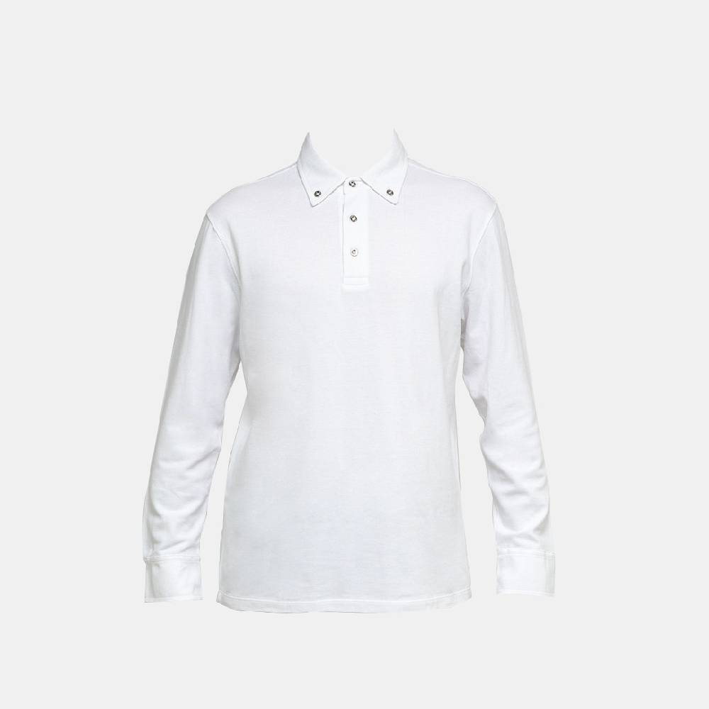 Piero Guidi LineaBold "Metal Botton" Polo Shirt Long Sleeve / Polo manica lunga Sconto
