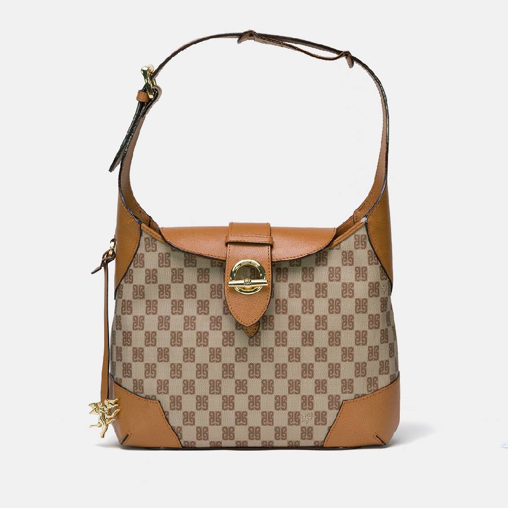 Piero Guidi PIERO GUIDI "Anita" HOBO BAG / TRACOLLA Sostegno trimestrale