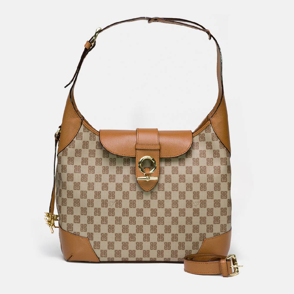 Piero Guidi PIERO GUIDI "Anita" HOBO BAG / TRACOLLA Vendita Calda