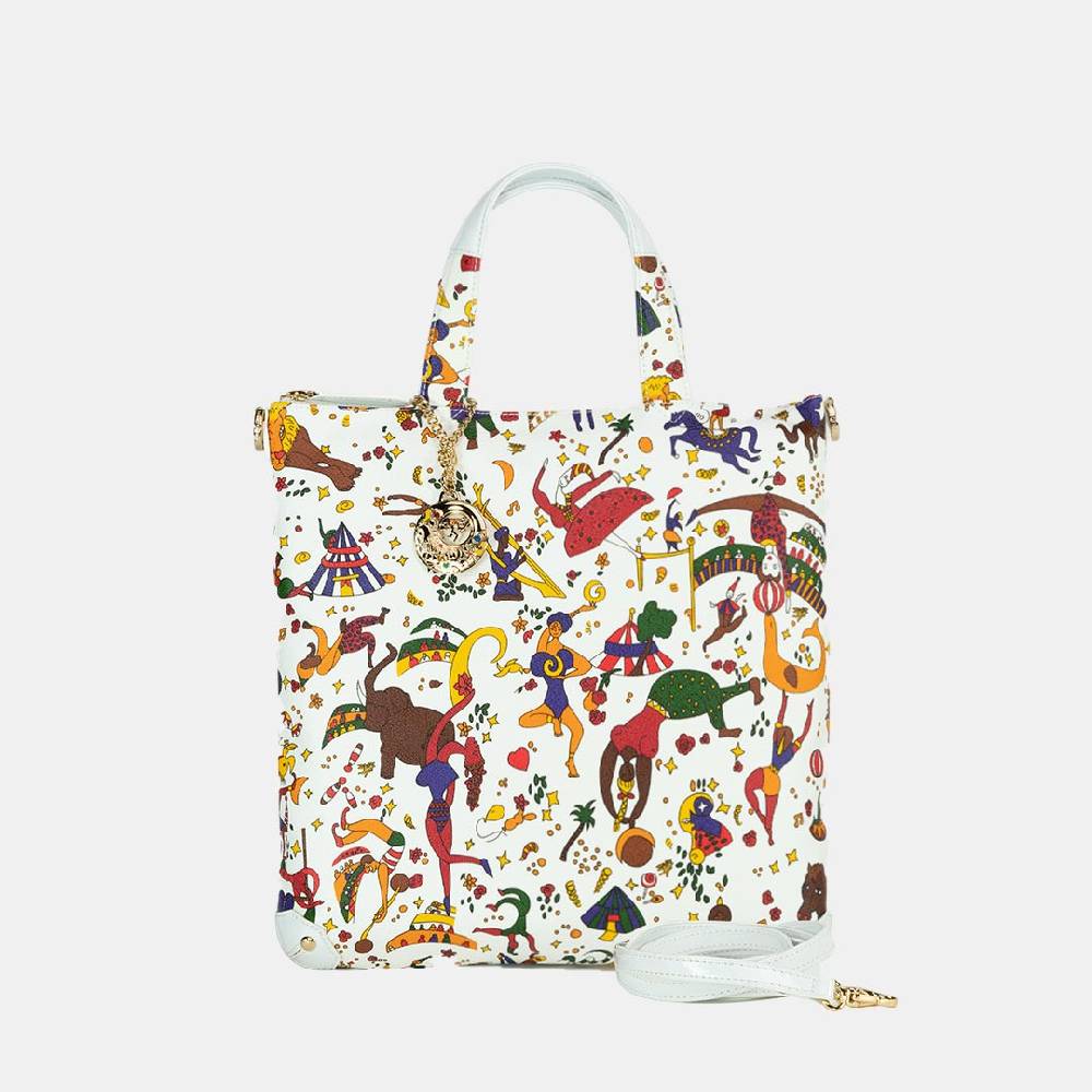 Piero Guidi PIERO GUIDI SATCHEL/TRACOLLA PIATTA CON MANICI 50% di sconto per tempo limitato