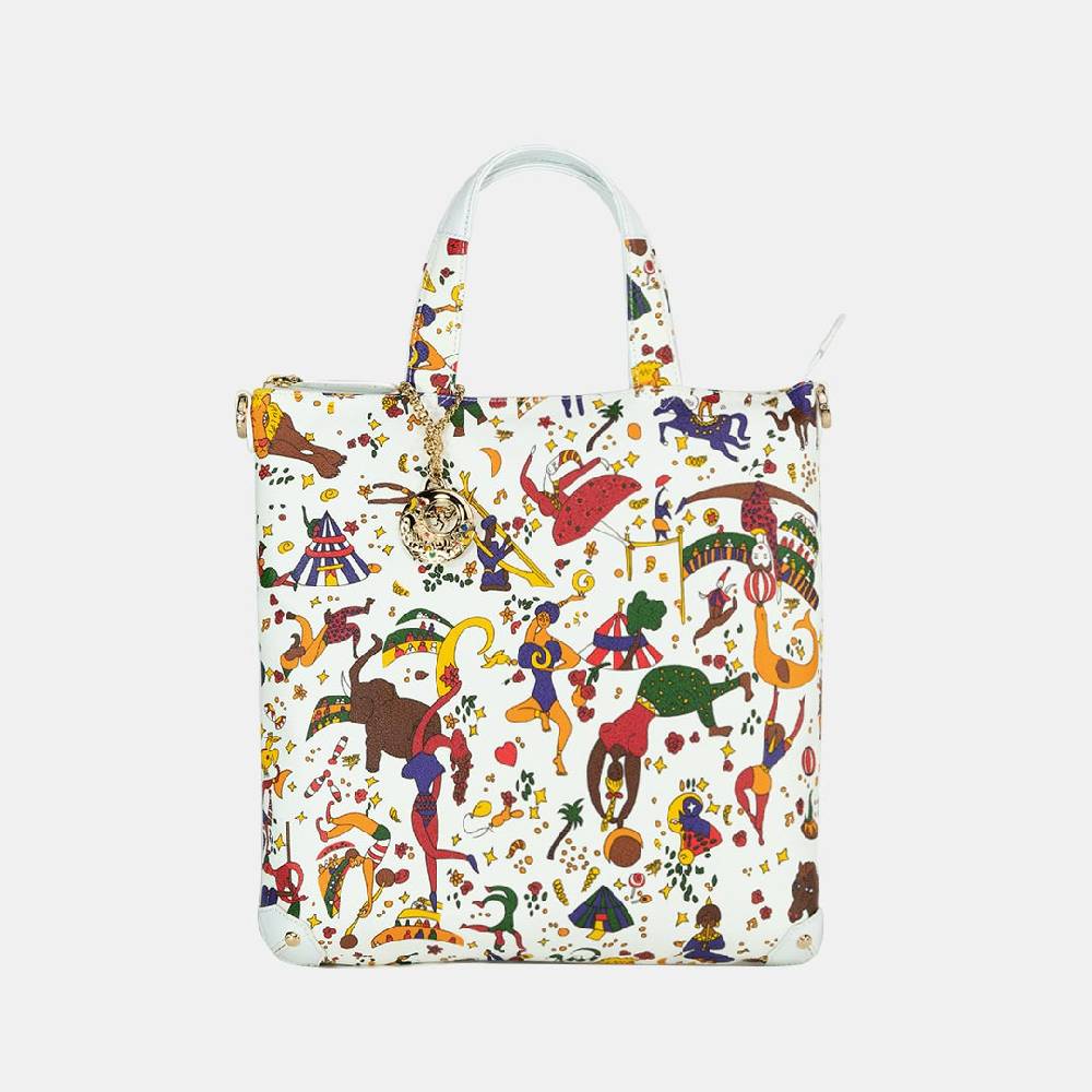 Piero Guidi PIERO GUIDI SATCHEL/TRACOLLA PIATTA CON MANICI 50% di sconto per tempo limitato