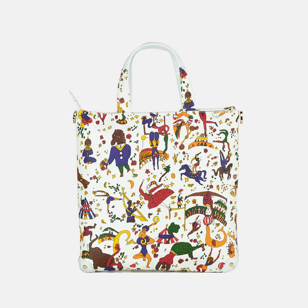 Piero Guidi PIERO GUIDI SATCHEL/TRACOLLA PIATTA CON MANICI 50% di sconto per tempo limitato