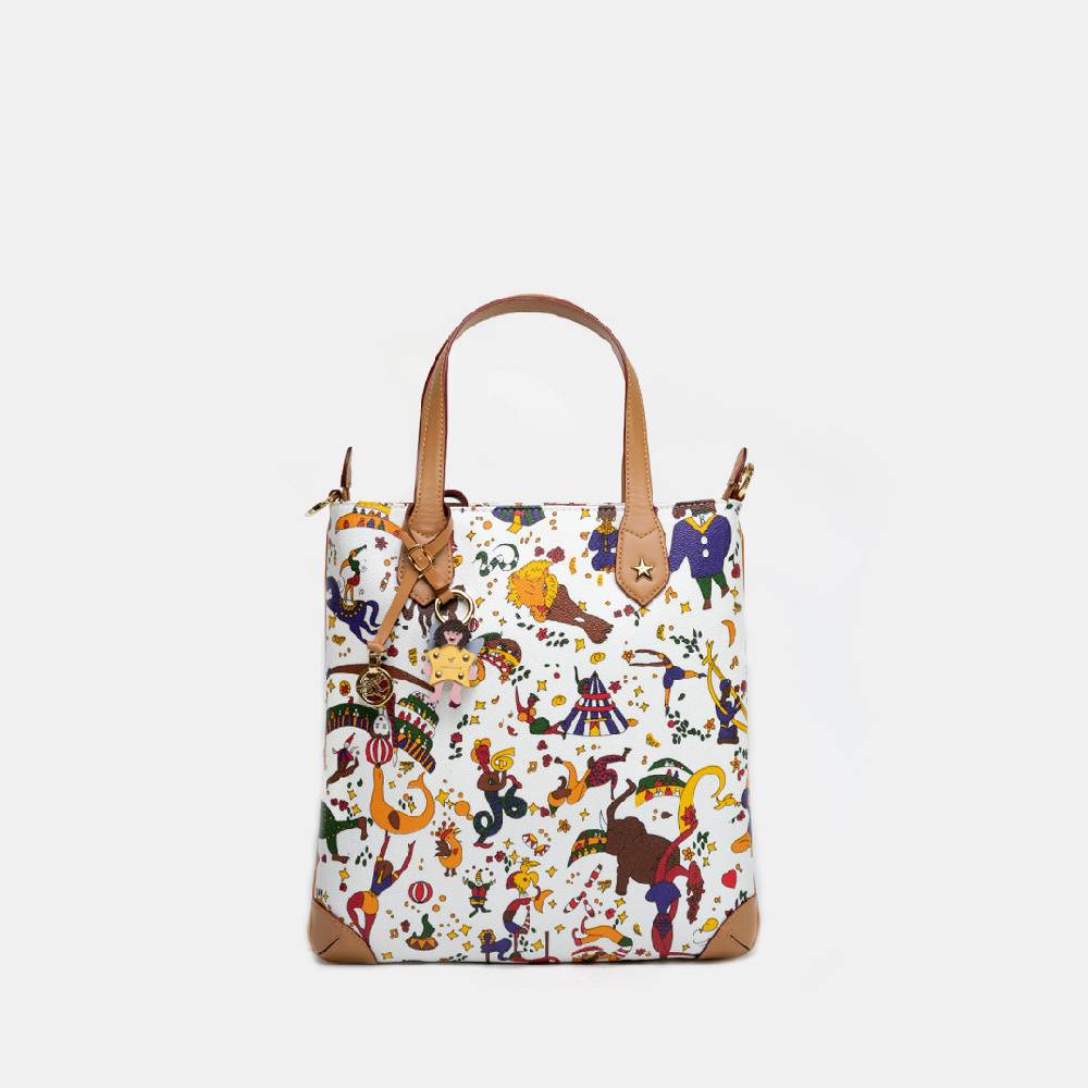 Piero Guidi PIERO GUIDI SATCHEL/TRACOLLA PIATTA CON MANICI Italy
