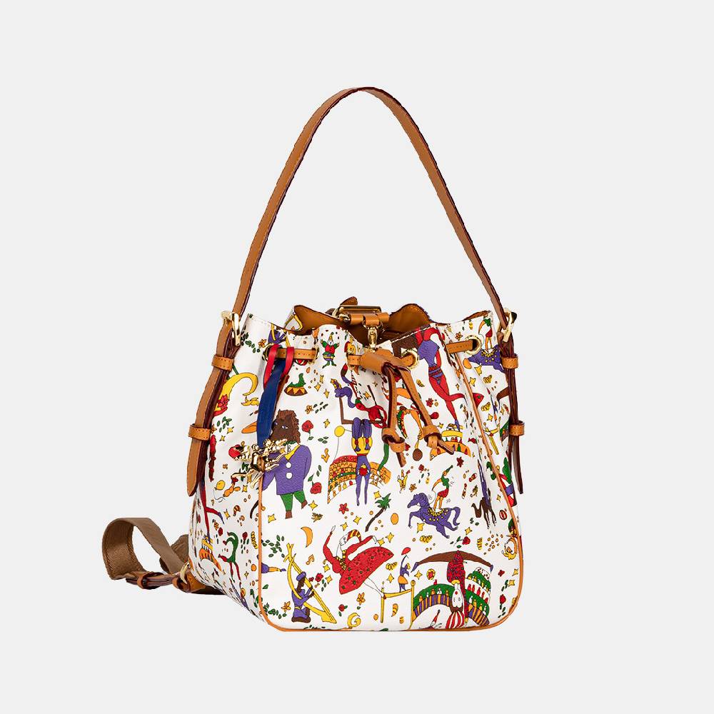 Piero Guidi PIERO GUIDI BACKPACK&BUCKET BAG "MANUELA"/ZAINO&SECCHIELLO Offerta speciale